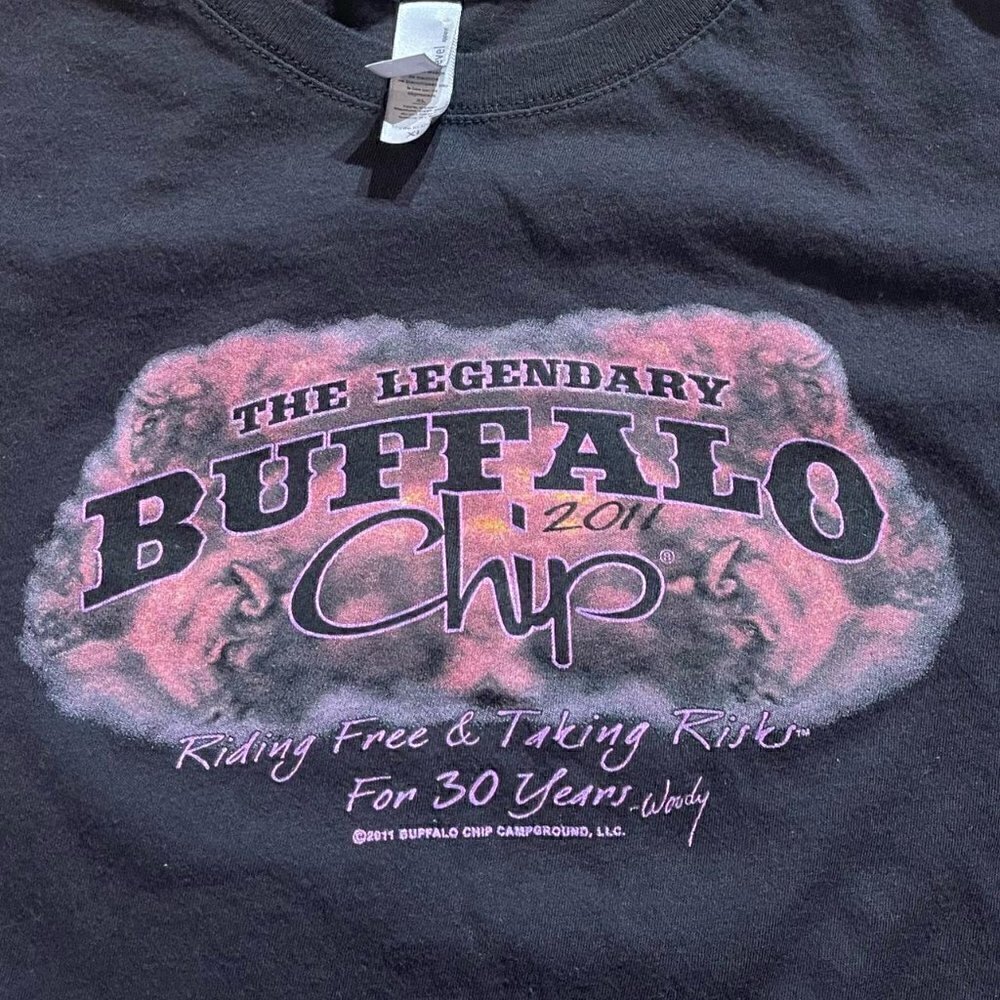 Women’s buffalo chip biker shirt - Picture 2 of 6